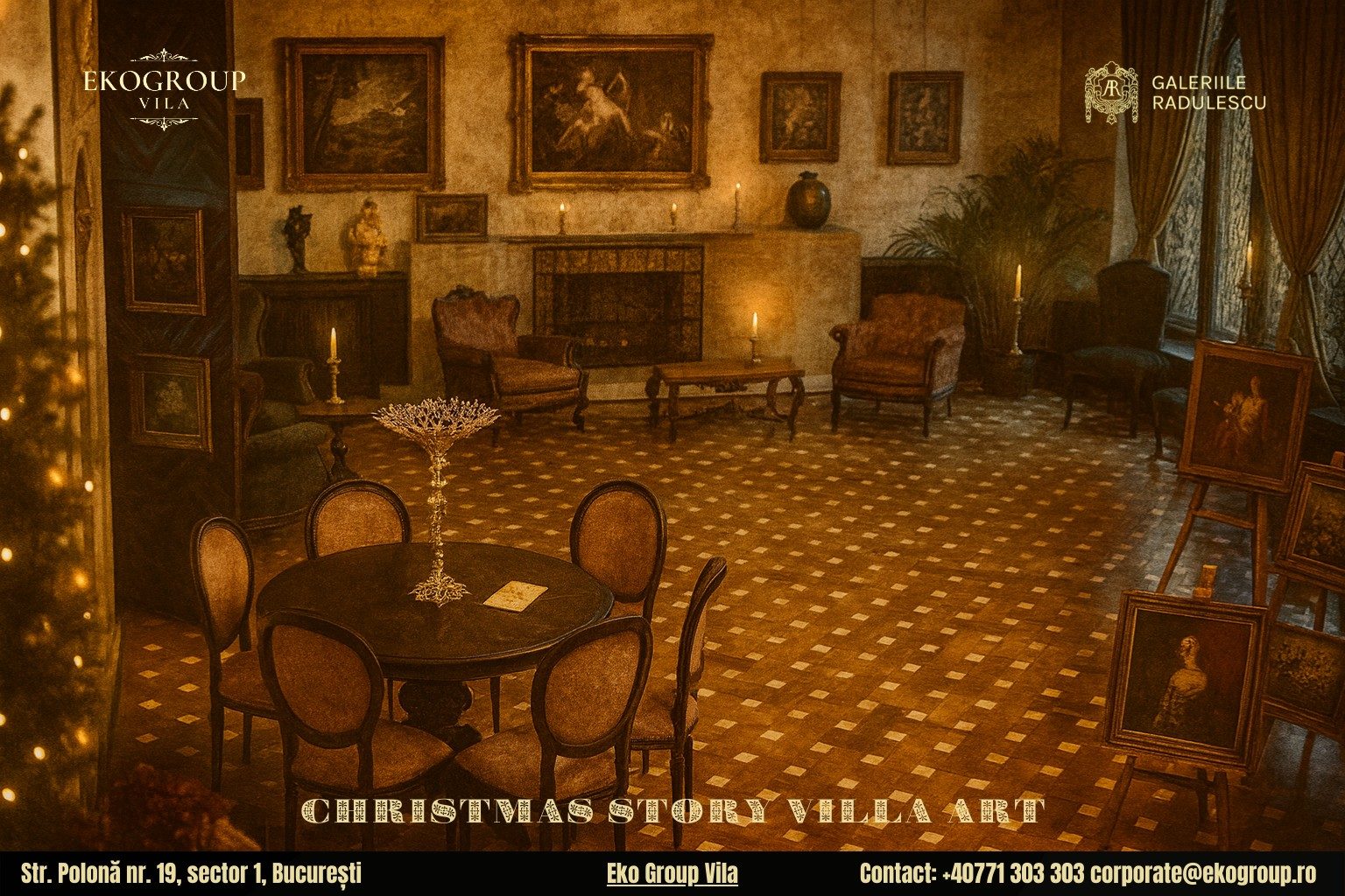 Povestea Crăciunului: O Călătorie în Timp la Crăciunul anilor ’30 la Eko Group Vila